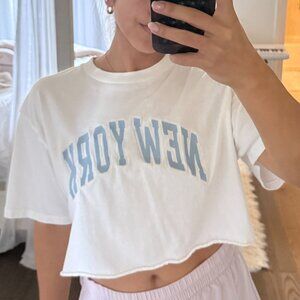 Brandy Melville New York Crop Top